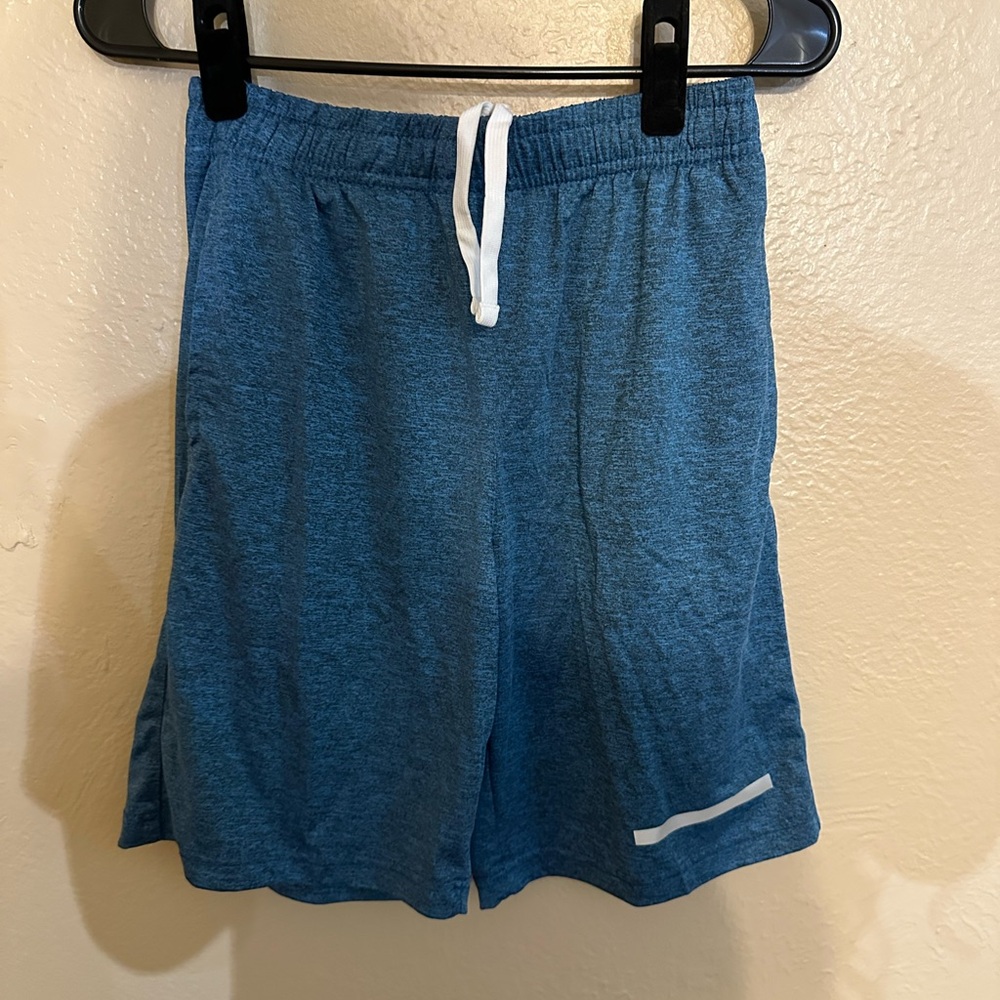 Boys Blue Liberty Pro Athletic Shorts